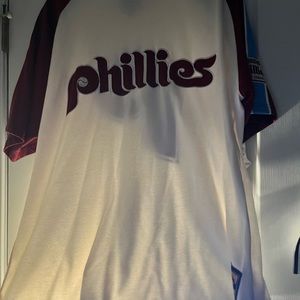 White Phillies XXL Shirt jersey